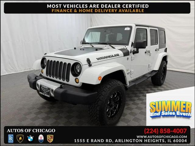 2015 Jeep Wrangler Unlimited Sahara for sale in Arlington Heights, IL