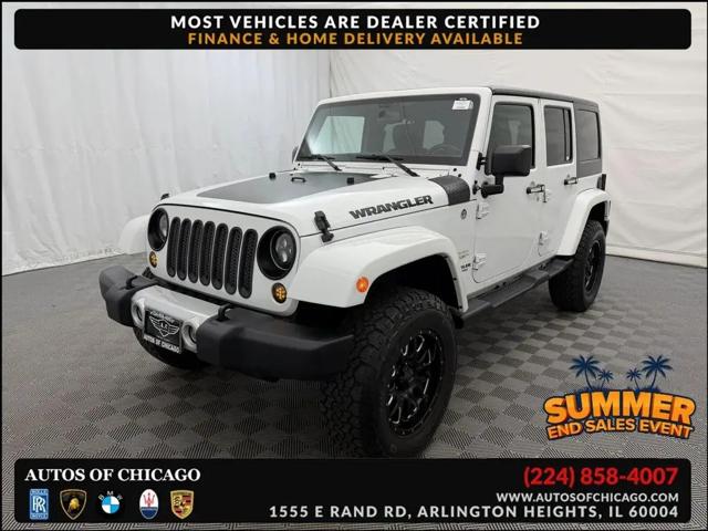 2015 Jeep Wrangler Unlimited Sahara for sale in Arlington Heights, IL