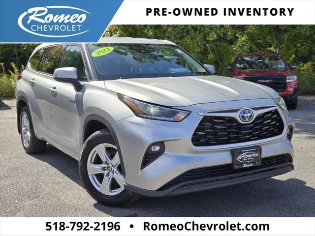 2021 Toyota Highlander Hybrid LE for sale in Glens Falls, NY