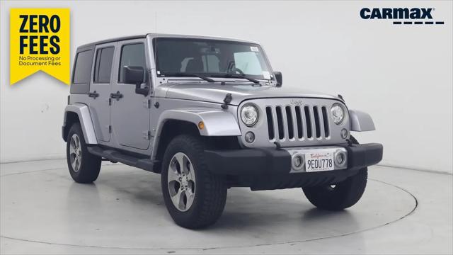 2018 Jeep Wrangler JK Unlimited Sahara 4x4 for sale in Irvine, CA