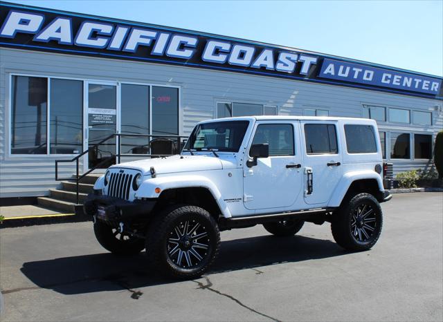 2017 Jeep Wrangler Unlimited Sahara for sale in Burlington, WA