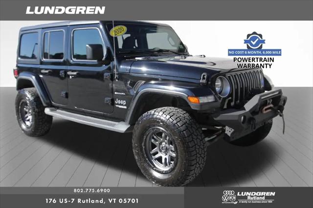 2020 Jeep Wrangler Sahara 4x4 for sale in Rutland, VT