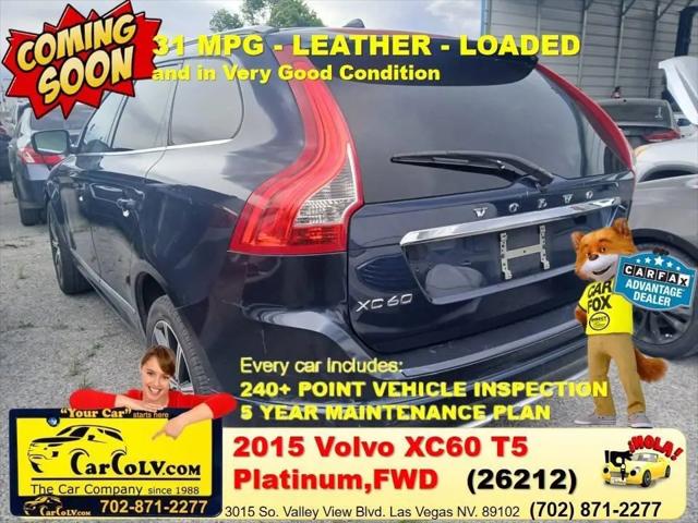 2015 Volvo XC60 T5 Platinum for sale in Las Vegas, NV