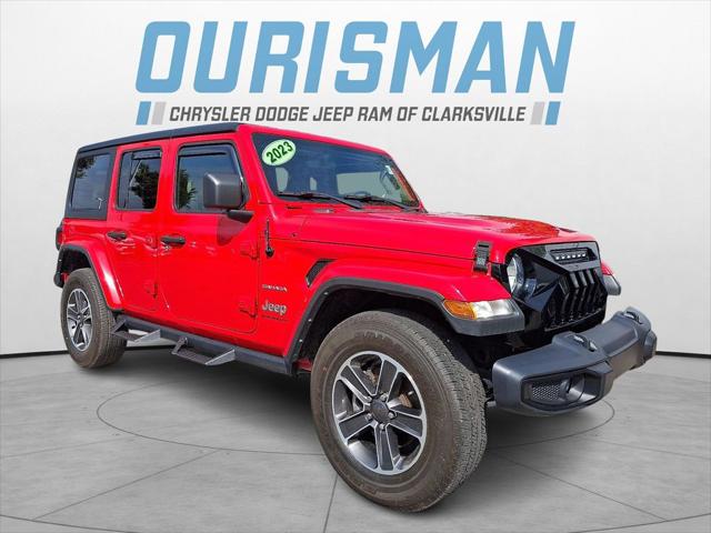 2023 Jeep Wrangler 4-Door Sahara 4x4 2023 Jeep Wrangler 4-Door Sahara 4x4
