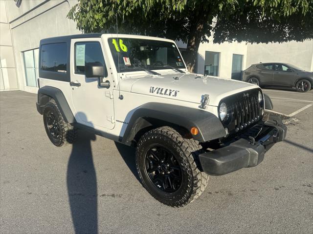2016 Jeep Wrangler Willys Wheeler 2016 Jeep Wrangler Willys Wheeler