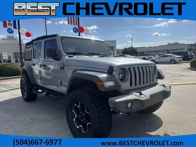 2018 Jeep Wrangler Unlimited Sport S 4x4 for sale in Kenner, LA
