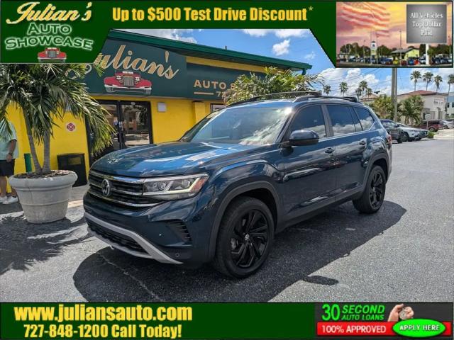 2022 Volkswagen Atlas 3.6L V6 SE w/Technology for sale in New Port Richey, FL