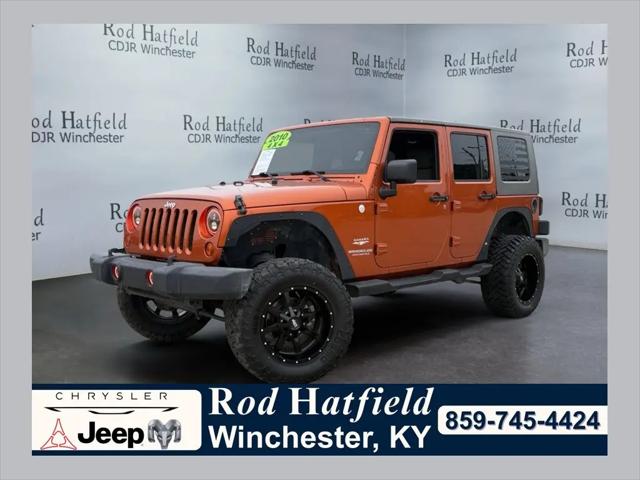 2010 Jeep Wrangler Unlimited Sahara for sale in Winchester, KY