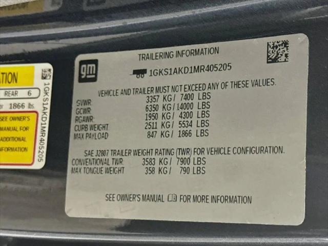 2021 GMC Yukon 2WD SLE