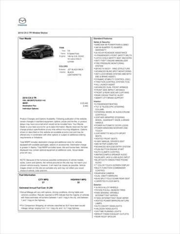 2018 Mazda CX-3 Touring