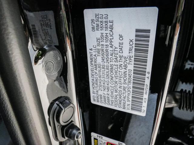 2026 Honda Ridgeline RTL