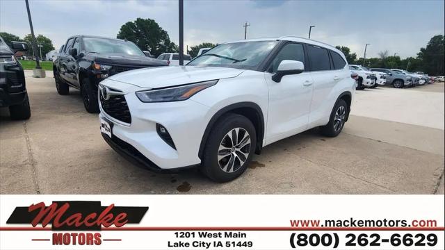 2022 Toyota Highlander XLE for sale in Lake City, IA