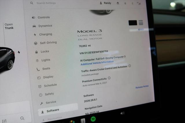 2021 Tesla Model 3 Long Range Dual Motor All-Wheel Drive