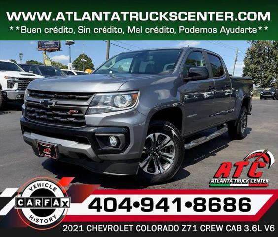 2021 Chevrolet Colorado 4WD Crew Cab Long Box Z71 for sale in Doraville, GA
