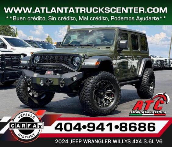 2024 Jeep Wrangler 4-Door Willys 4x4 for sale in Doraville, GA
