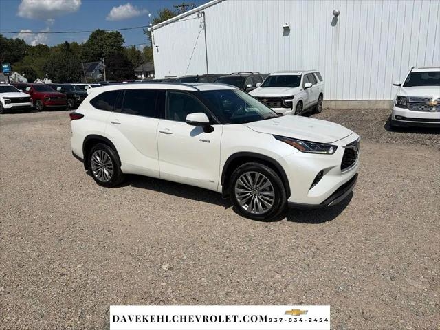 2021 Toyota Highlander Hybrid Platinum for sale in Mechanicsburg, OH