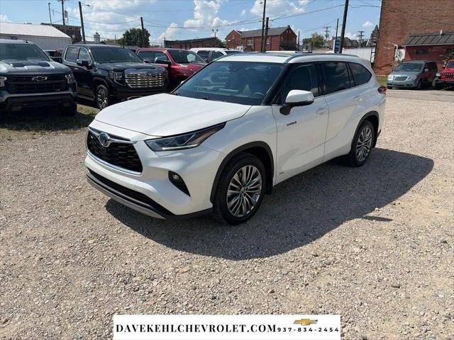 2021 Toyota Highlander Hybrid Platinum for sale in Mechanicsburg, OH