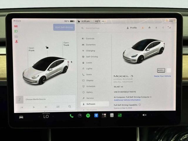 2020 Tesla Model 3 Long Range Dual Motor All-Wheel Drive