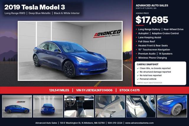 2019 Tesla Model 3 Long Range