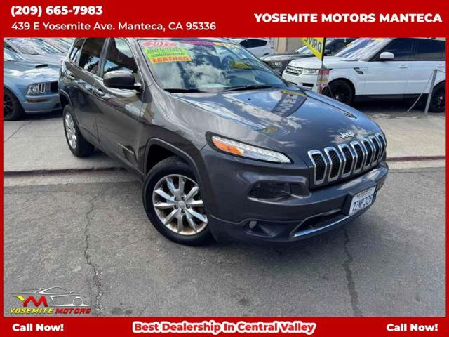 2017 Jeep Cherokee Limited 4x4 for sale in Manteca, CA