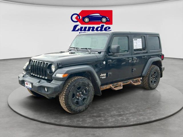 2019 Jeep Wrangler Unlimited Sport 4x4 for sale in Wadena, MN