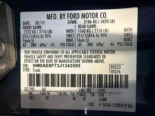 2018 Ford Transit Connect XLT