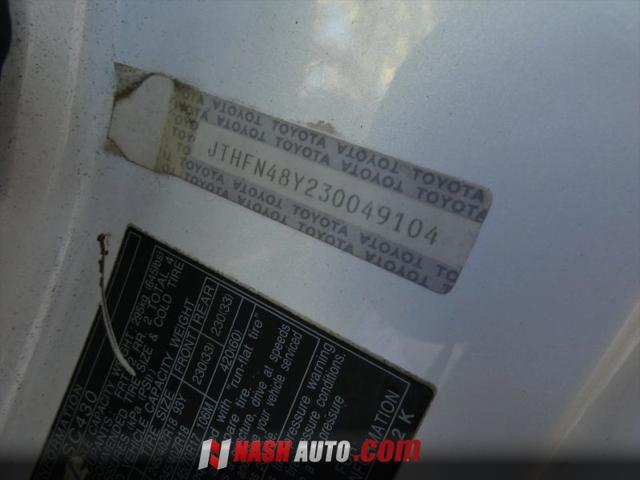 2003 Lexus SC 430 430