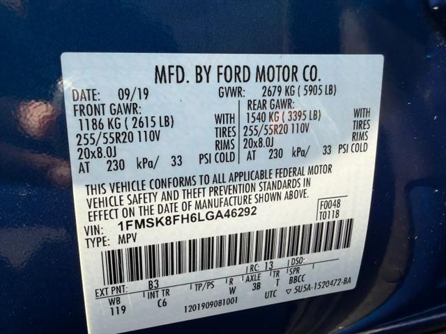 2020 Ford Explorer Limited