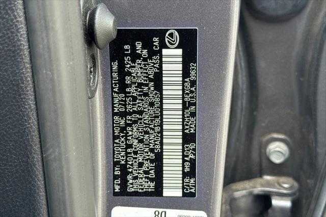 2020 Lexus ES 300h 300h