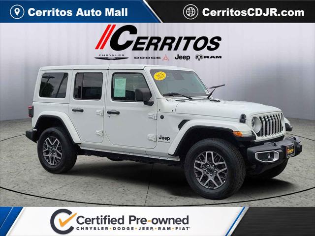2025 Jeep Wrangler 4-Door Sahara 4x4 for sale in Cerritos, CA