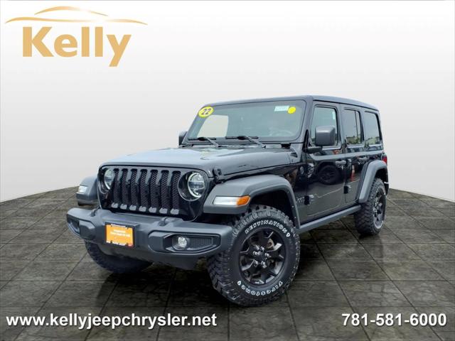 2022 Jeep Wrangler Unlimited Willys 4x4 for sale in Lynnfield, MA