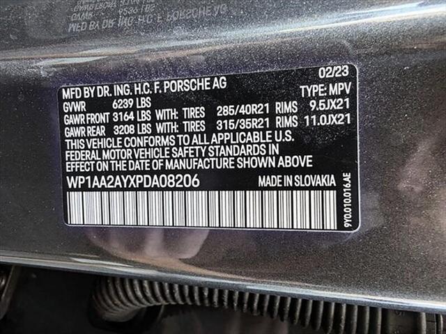 2023 Porsche Cayenne Platinum Edition