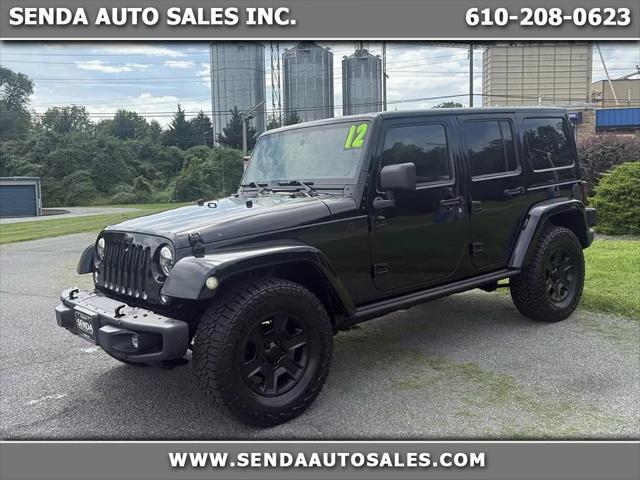 2012 Jeep Wrangler Unlimited Sahara for sale in Reading, PA