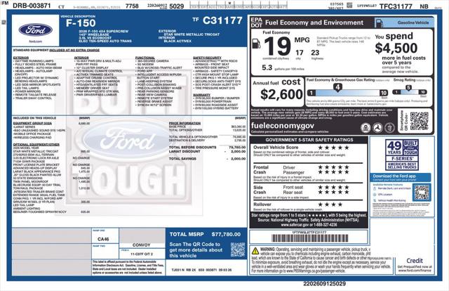2026 Ford F-150 Lariat for sale in Plainville, CT