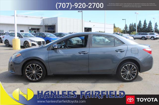 2016 Toyota Corolla S Plus