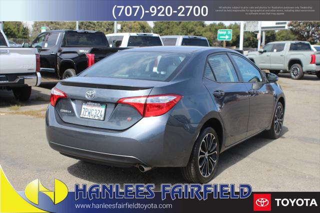 2016 Toyota Corolla S Plus