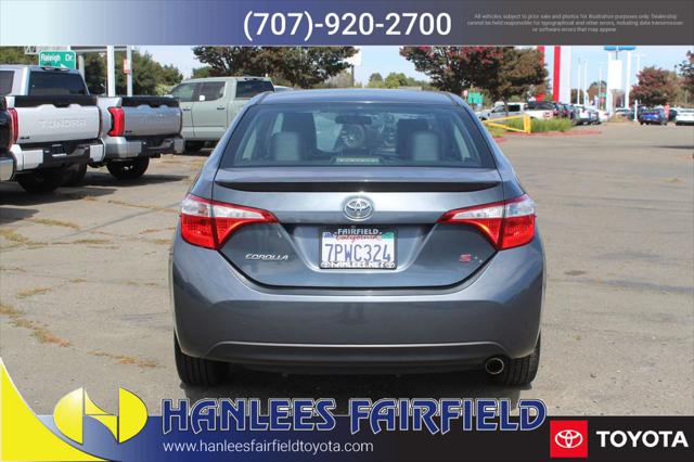 2016 Toyota Corolla S Plus