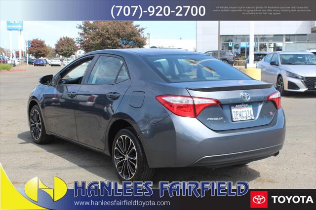 2016 Toyota Corolla S Plus