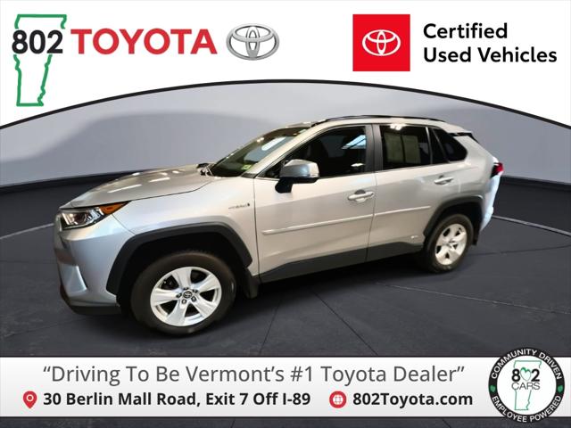 2021 Toyota RAV4 Hybrid XLE for sale in Berlin, VT