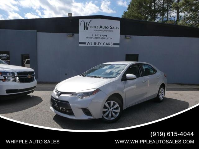 2015 Toyota Corolla LE for sale in Raleigh, NC