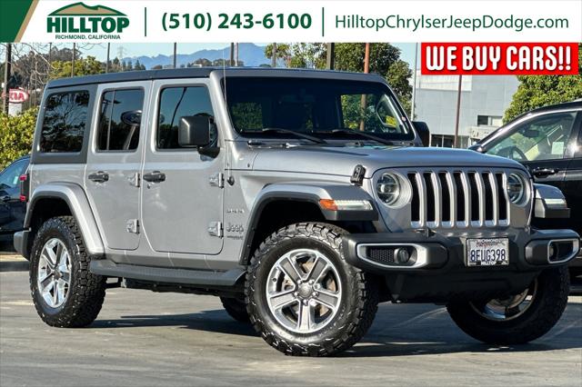 2018 Jeep Wrangler Unlimited Sahara 4x4 for sale in Richmond, CA