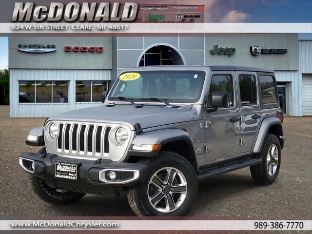 2020 Jeep Wrangler Unlimited Sahara for sale in Clare, MI