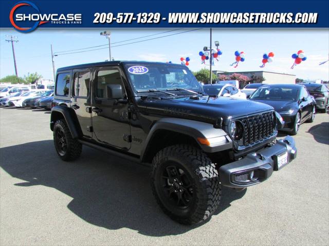 2025 Jeep Wrangler 4-Door Willys 4x4 for sale in Modesto, CA