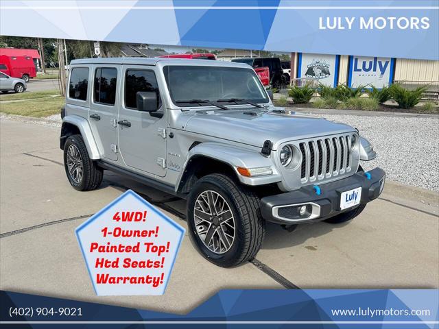 2023 Jeep Wrangler 4xe Sahara 4x4 for sale in Lincoln, NE