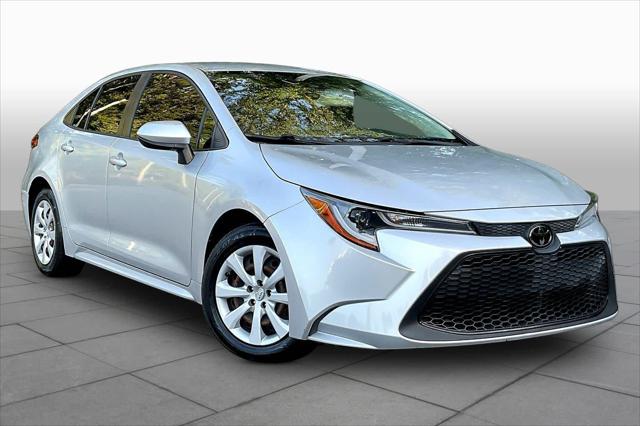 Certified Used 2022 Classic Silver Metallic Toyota LE image 36