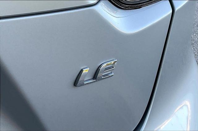 Certified Used 2022 Classic Silver Metallic Toyota LE image 43