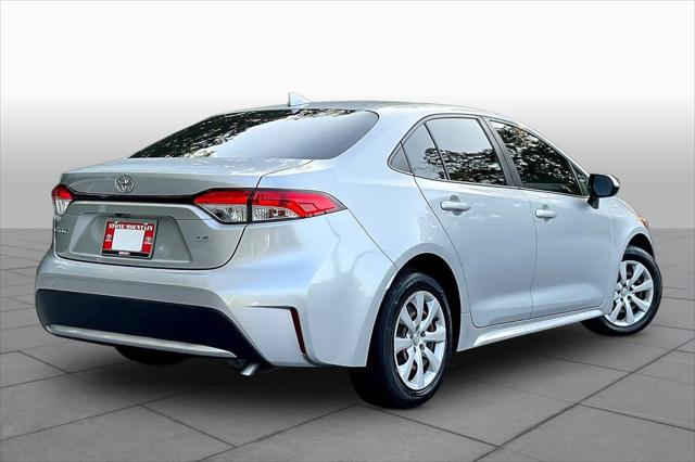 Certified Used 2022 Classic Silver Metallic Toyota LE image 46