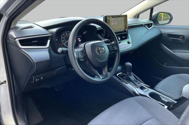 Certified Used 2022 Classic Silver Metallic Toyota LE image 50