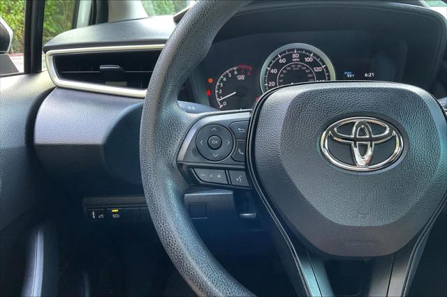 Certified Used 2022 Classic Silver Metallic Toyota LE image 56