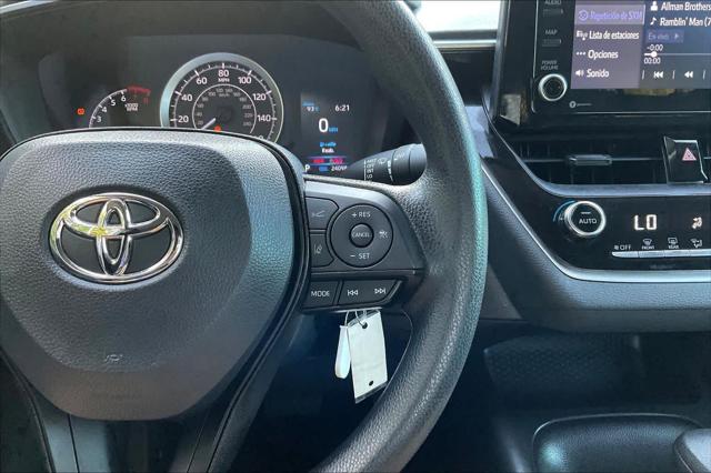 Certified Used 2022 Classic Silver Metallic Toyota LE image 57